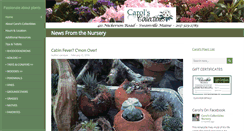 Desktop Screenshot of carolscollectibles.com
